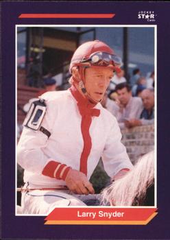 1992 Jockey Star #243 Larry Snyder Front